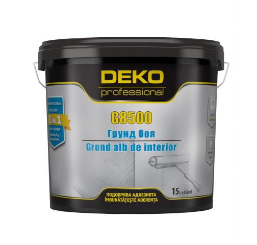 Грунд боя Deko Professional 15 л бяла - Грунд за бои за стени