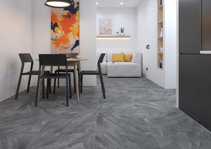 Гранитогрес Dolomite anthracite 60x60, снимка 3 - Гранитогрес