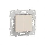 Мех. ключ сериен New Unica, 10А 250V, сл. кост