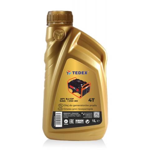 Масло за генератори Tedex 10W-30 1 л - Моторни масла за дизелови двигатели