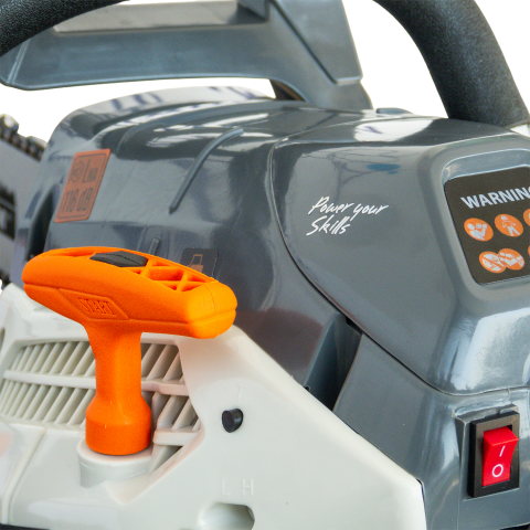 Бензинов верижен трион Daewoo PRO LEVEL, снимка 3 - Верижни триони