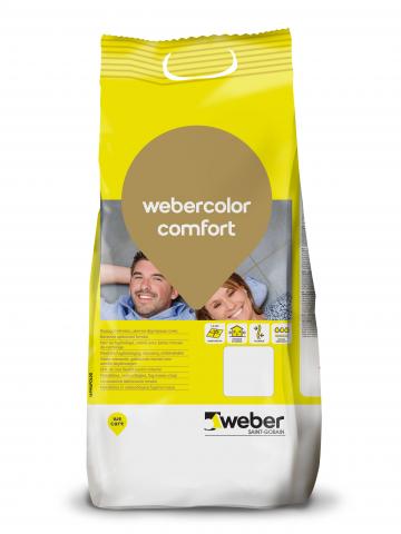 Фугираща смес Webercolor комфорт Перлено сиво 1 кг - Фугиращи смеси