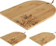 Дъска за сервиране бамбук 35x26.5 см