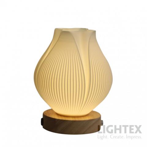 Настолна лампа Lightex Maui 1xE14 ф135x165 мм - Настолни лампи