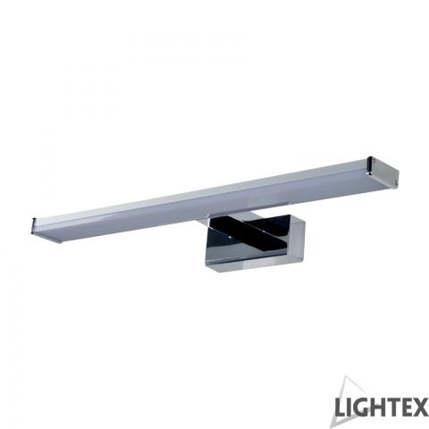 LED лампа за баня Lightex Alexa 8W 4000K 640 lm IP44 400 мм хром - Лампи за баня