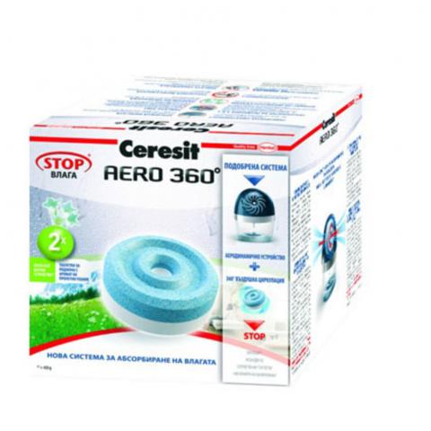 Ceresit Stop Aero таблетки диви цветя 2х450 г - Влагоабсорбатори