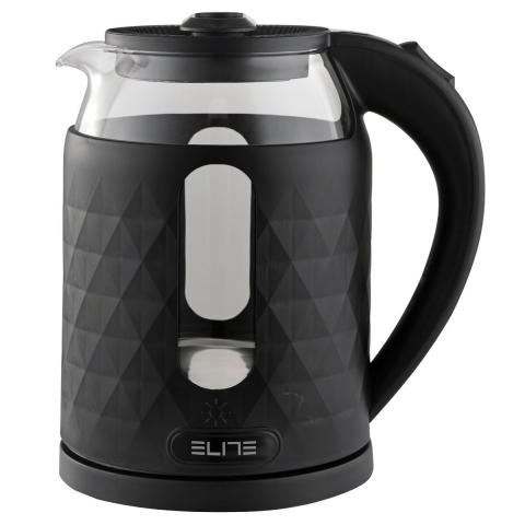Електрическа кана Elite GEK-1229BL черна - Термокани