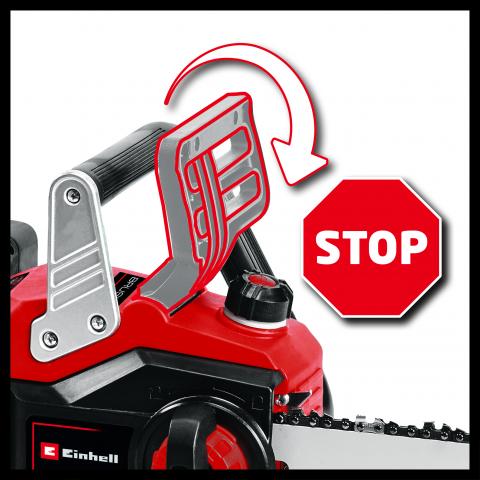 Акумулаторен верижен трион Einhell  GP-LC 36/35Li, снимка 8 - Верижни триони