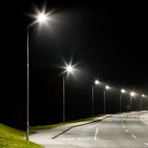 Соларна лампа 50 W IP65, снимка 4 - Соларни лампи