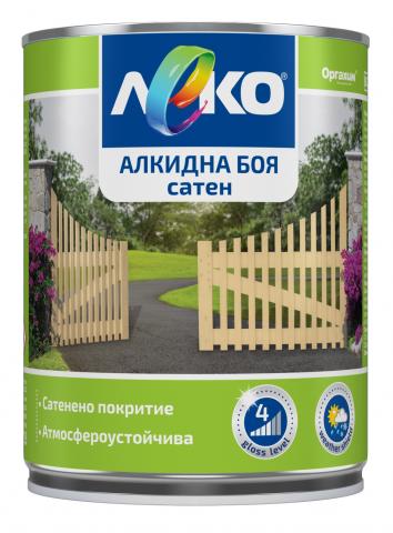 Алкидна боя Леко сатен 650 мл син - Бои за метал