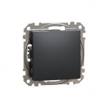 Sedna New Мех. бутон, 10А 250V, антрацит