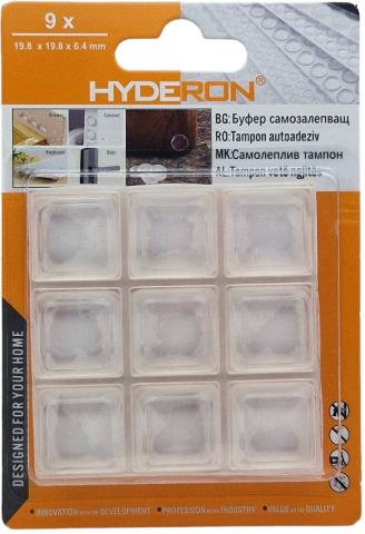 Буфер Hyderon 19.8х19.8х6.4, 9 бр. - Стопери