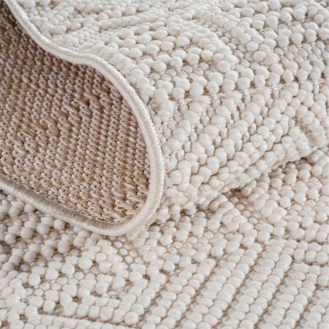 Килим Helix Cream 120х170 см 2202, снимка 3 - Килими