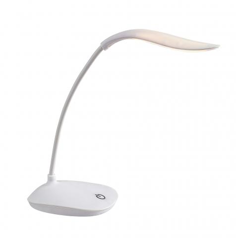 LED работна лампа Bedi 2W 165 lm 4000K, бяла, снимка 3 - Лампи за бюро