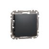 Sedna New Мех. ключ девиаторен, 10А 250V, антрацит