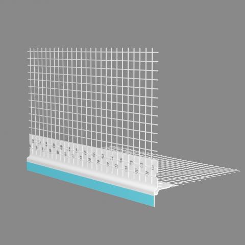 PVC водооткапващ профил Термофлекс с фолио - Аксесоари за фасада