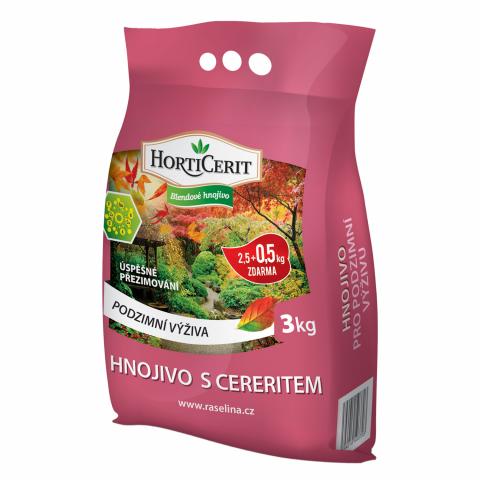 Тор за есенно подхранване 3 кг Raselina HortiCerit - Сезонни