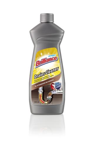 Препарат за отпушване на канали Magic Brilliance 500 мл - Препарати за кухня