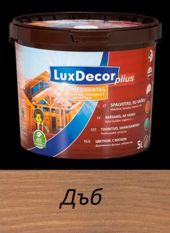 Импрегнатор Luxdecor 1 л дъб - Лакове за дърво