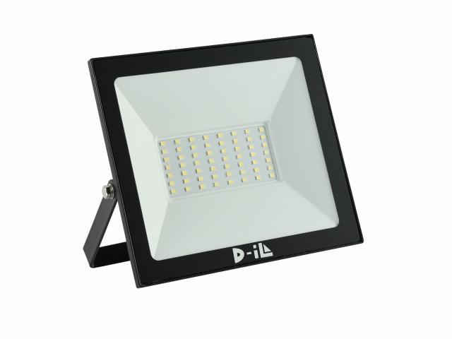 LED прожектор 50 W 6000К IP65 черен - Led прожектори