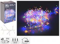 Светлинен клъстер 240 LED многоцветен