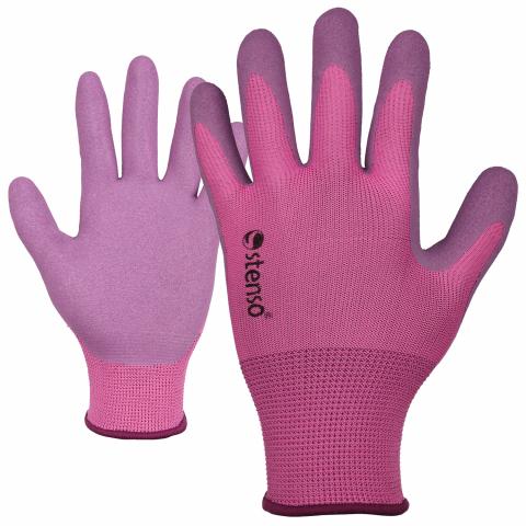 Ръкавици топени в латекс Cattley purple №8 - Ръкавици от изкуствени материи