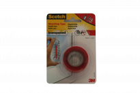 Монтажна лента Scotch 40021915A 19мм х1.5м, прозрачна
