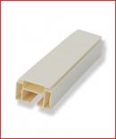 Корниз PVC 300 см бял