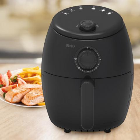 Фритюрник с горещ въздух MUHLER MFX-20P, снимка 2 - Дребни уреди за кухнята, лична хигиена