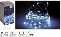 Светещ гирлянд 240 LED бяла светлина