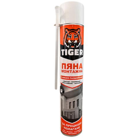 Ръчна монтажна пяна Tiger 600 мл - PU пени