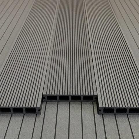 Декинг плочка WPC 134х33x592mm Антрацит, снимка 2 - Декинг