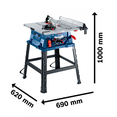 Стационарен циркуляр Bosch Blue GTS 254, снимка 3 - Стационарни циркуляри