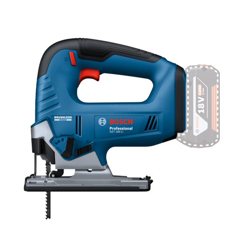 Акумулаторен прободен трион Bosch blue GST 185 Solo - Акумулаторни прободни триони