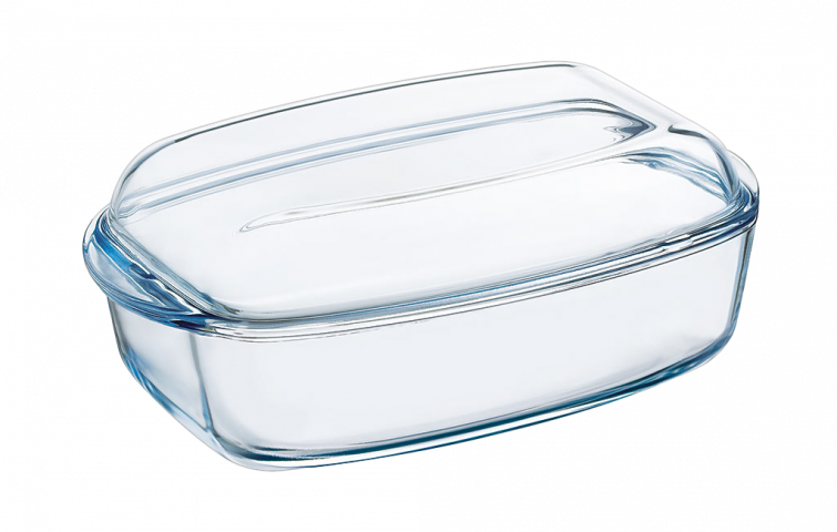 Тенджера с капак Pyrex Essentials Sleeve правоъгълна 4.5 л - Тенджери