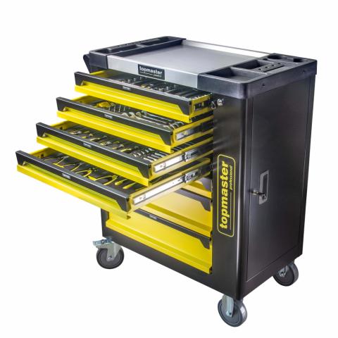 Количка Topmaster 7 чекмеджета 182 части - Шкаф с чекмеджета