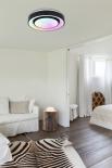 LED плафон Sully ф380 24W 2500 lm, 3000-6000K +RGB, с дистанционно управление