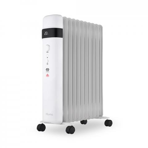 Радиатор маслен Homa HF-27DW, 2500W WiFi - Електроотопление