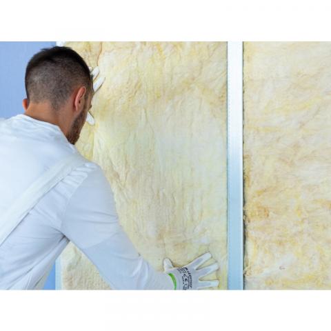 Стъклено-минерална вата Fabric Roll 0.038 50x600x7500 мм, снимка 4 - Плоскости и изолация