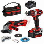 Акумулаторен комплект Einhell TE-TK 18/2 Li Kit PXC