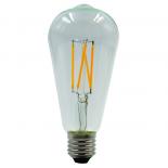 LED филамент 8W ST64 Е27 4000K 1016 lm