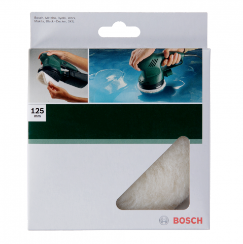 Кече за полиране Bosch ф125 мм, снимка 2 - Полиране