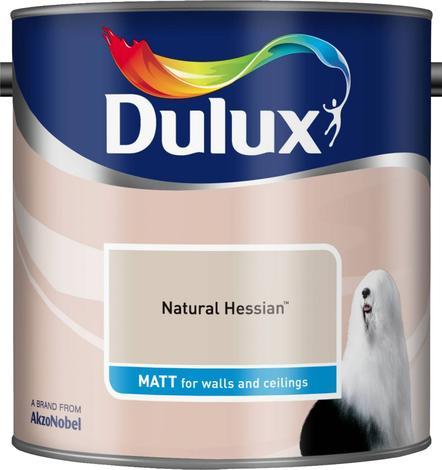 Интериорна боя DuluxMatt 2.5 л Natural Hessian - Интериорни бои