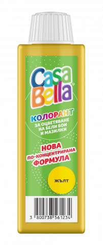 Колорант Casa Bella 40 мл жълт - Интериорни бои