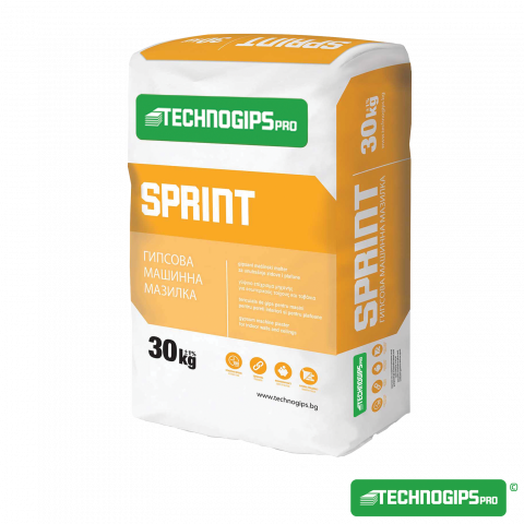 Гипсова мазилка Technogips Pro SPRINT - Мазилки и грундове