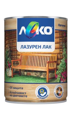 Лазурен лак Леко 2.5 л безцветен - Лакове за дърво