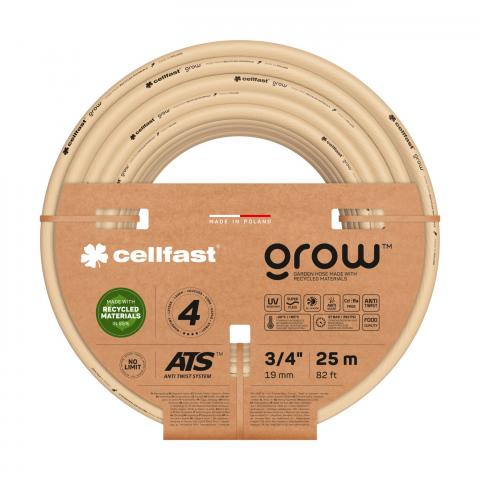 Градински маркуч Grow 3/4" 25 м - Маркучи на ролка