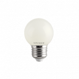 LED крушка Vivalux G45 1W E27, 70 lm топло бяла