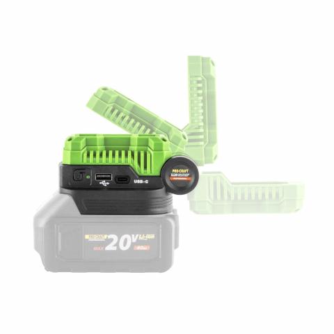 Акумулаторен LED прожектор Procraft LL20bb Solo, снимка 2 - Работни лампи