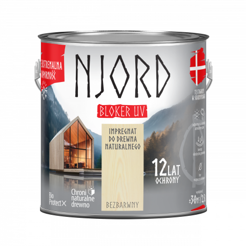 Блокер Njord UV 2.5 л - Лакове за дърво